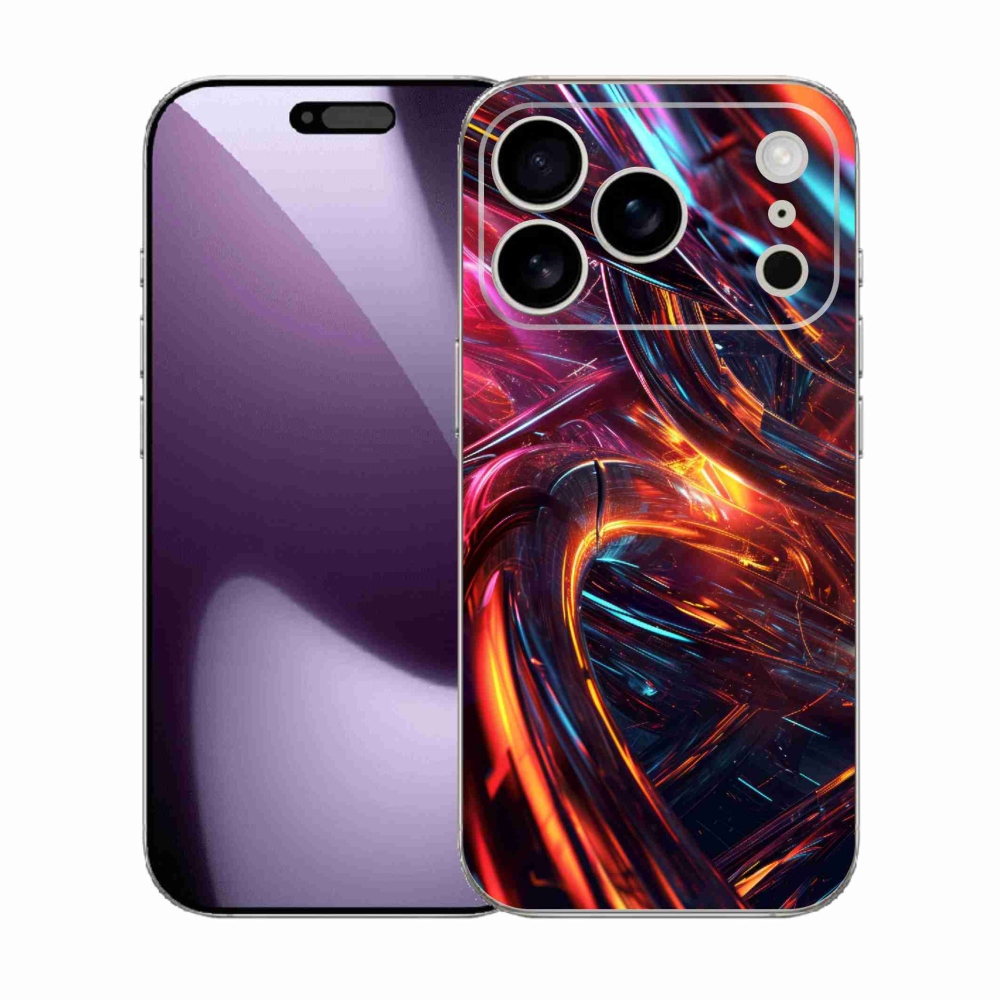 Gélový kryt mmCase na iPhone 17 Pro - abstraktný motív 10