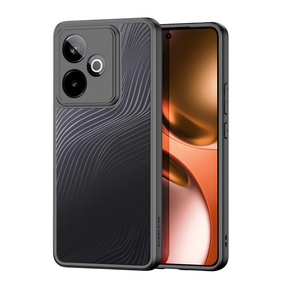 DUX Aimo gélový obal s pevným chrbtom na Realme GT 7 5G/GT 7T 5G - čierny