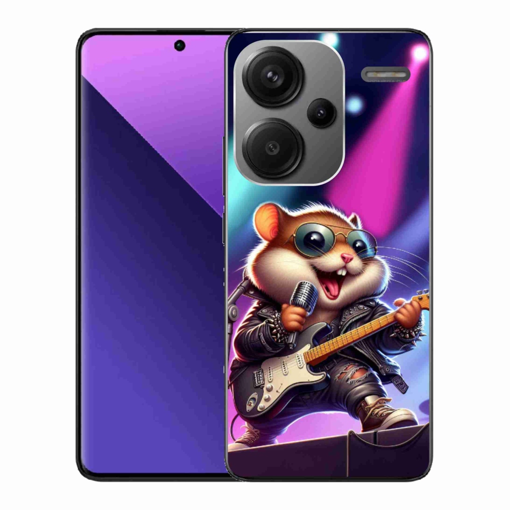 Gélový kryt mmCase na Xiaomi Redmi Note 13 Pro+ 5G - škrečok rocker