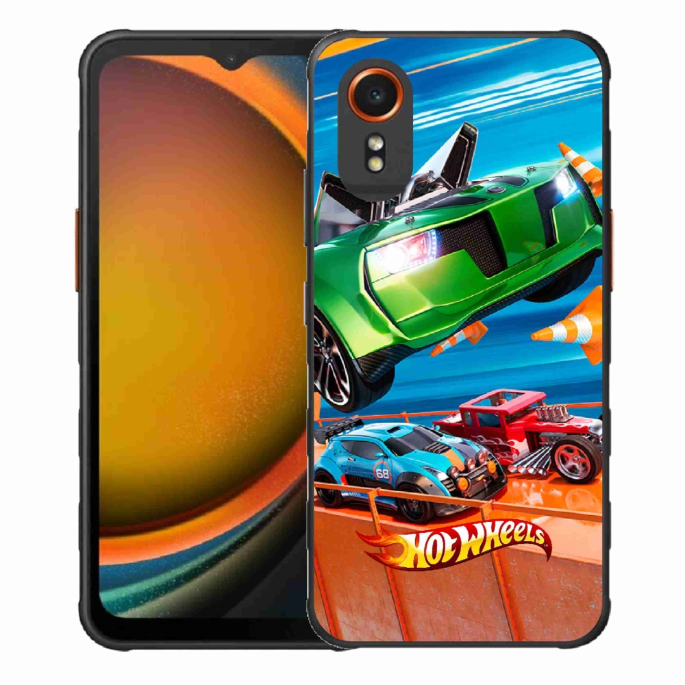 Gélový kryt mmCase na Samsung Galaxy Xcover 7 - hot wheels 1