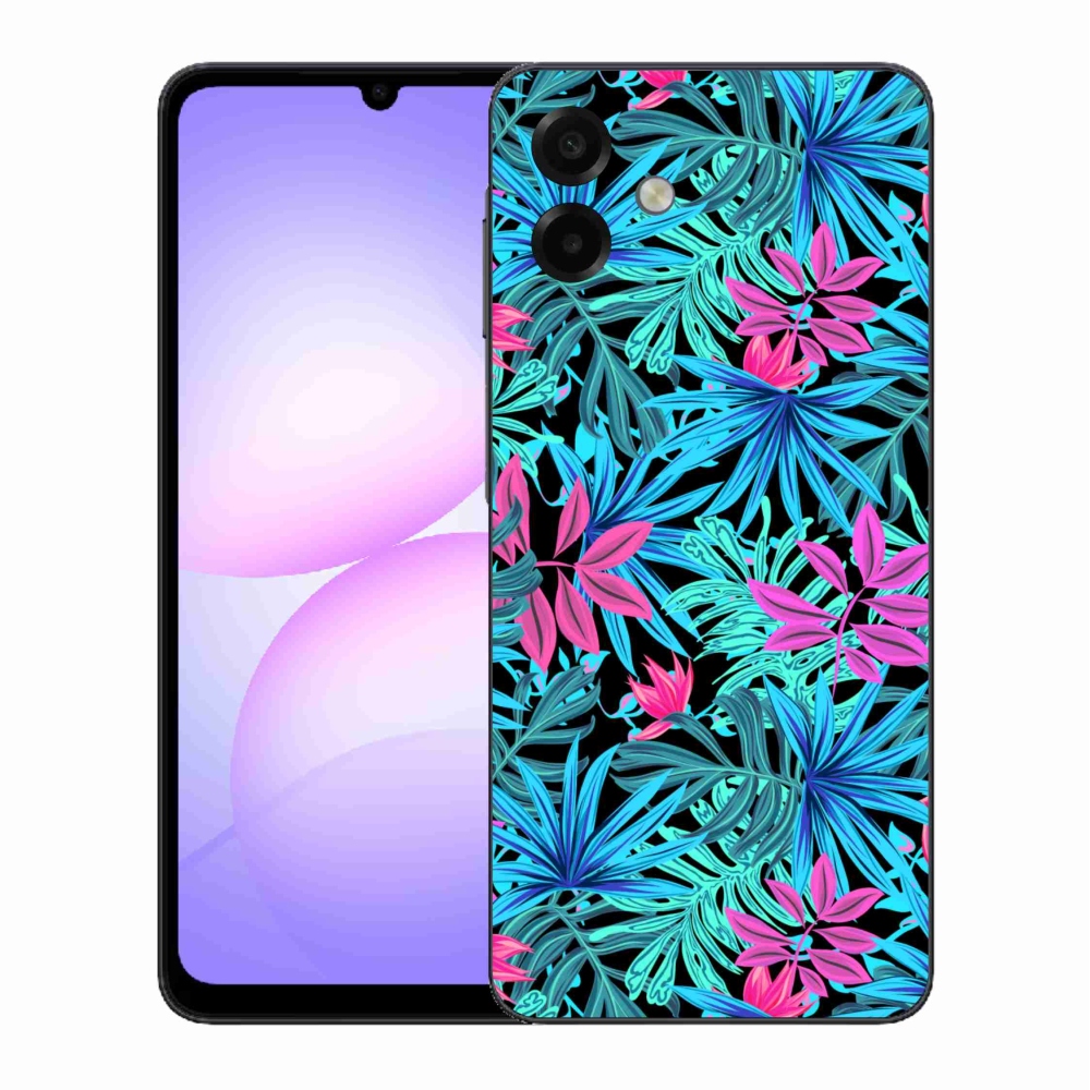 Gélový kryt mmCase na Samsung Galaxy A07 4G - kvety 3