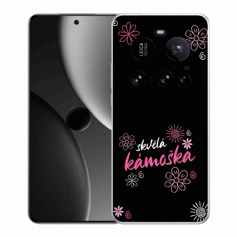 Gélový kryt mmCase na Xiaomi 15 Ultra - skvelá kamoška čierne pozadie