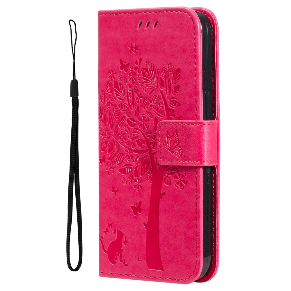 Trees knižkové púzdro na Samsung Galaxy A06 4G - rose