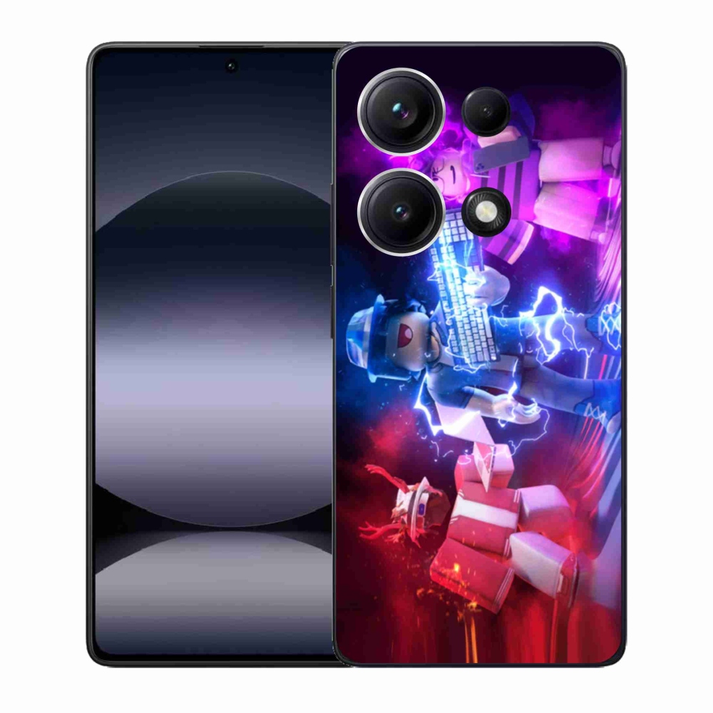 Gélový kryt mmCase na Xiaomi Redmi Note 14S - roblox