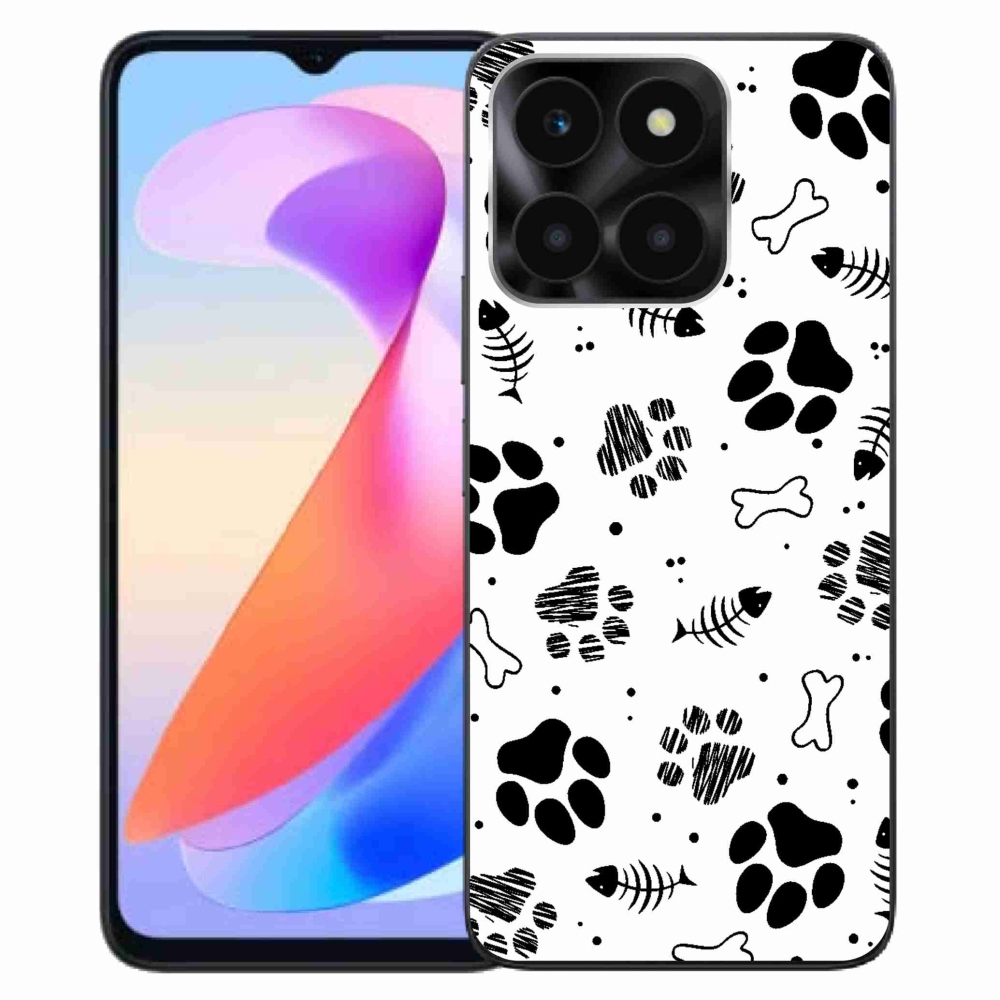 Gélový kryt mmCase na Honor X6a - psie labky 1