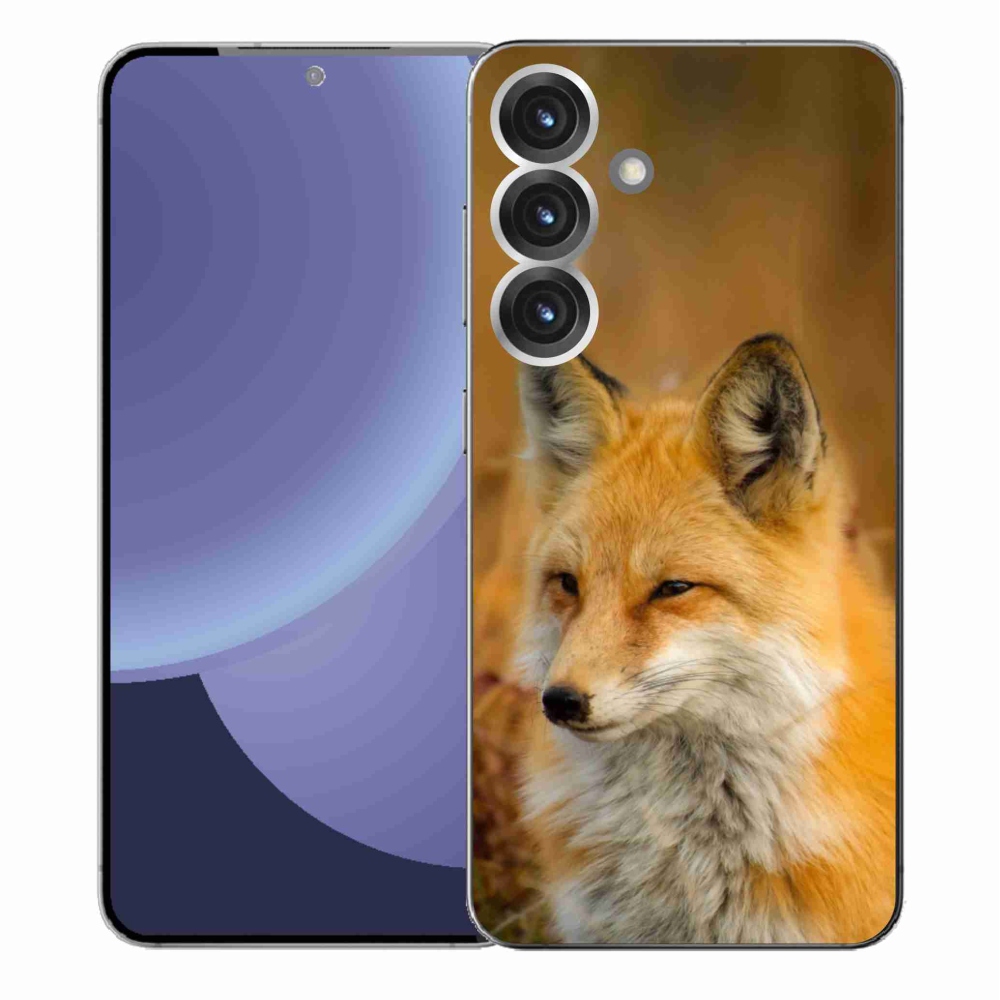 Gélový kryt mmCase na Samsung Galaxy S25+ - líška