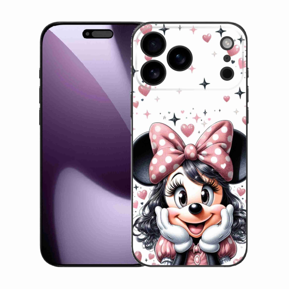 Gélový kryt mmCase na iPhone 17 Pro Max - minnie