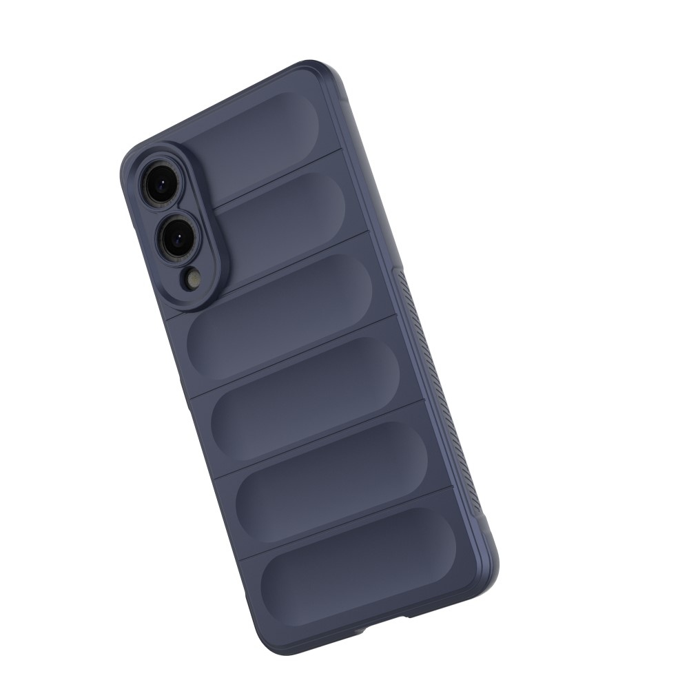 Rugg odolný gélový obal na Samsung Galaxy S25 Edge - tmavomodrý