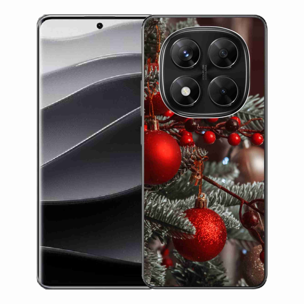 Gélový kryt mmCase na Xiaomi Redmi Note 14 Pro 5G/Poco X7 5G - vianočné ozdoby 2