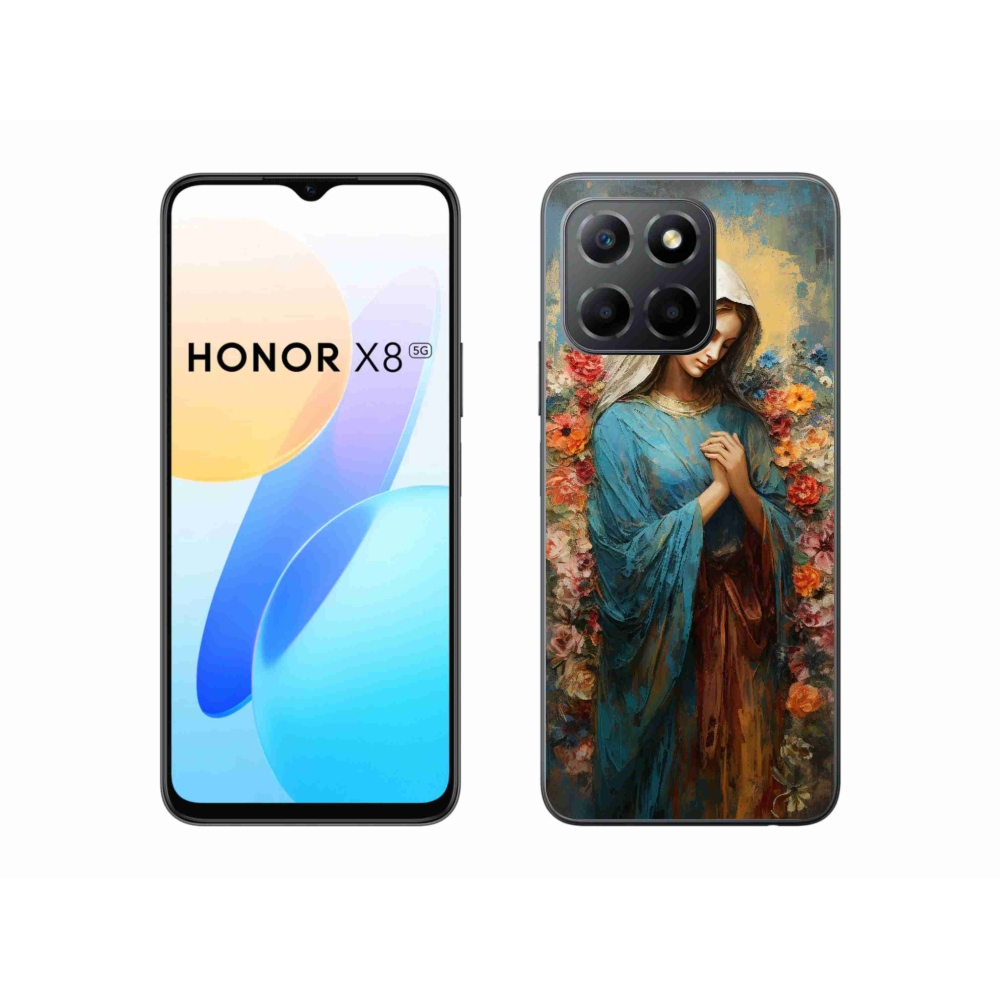 Gélový kryt mmCase na Honor X8 5G - svätá žena