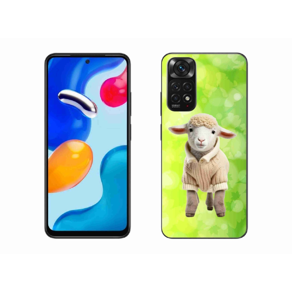 Gélový kryt mmCase na Xiaomi Redmi Note 11S 4G - jahňa vo svetri