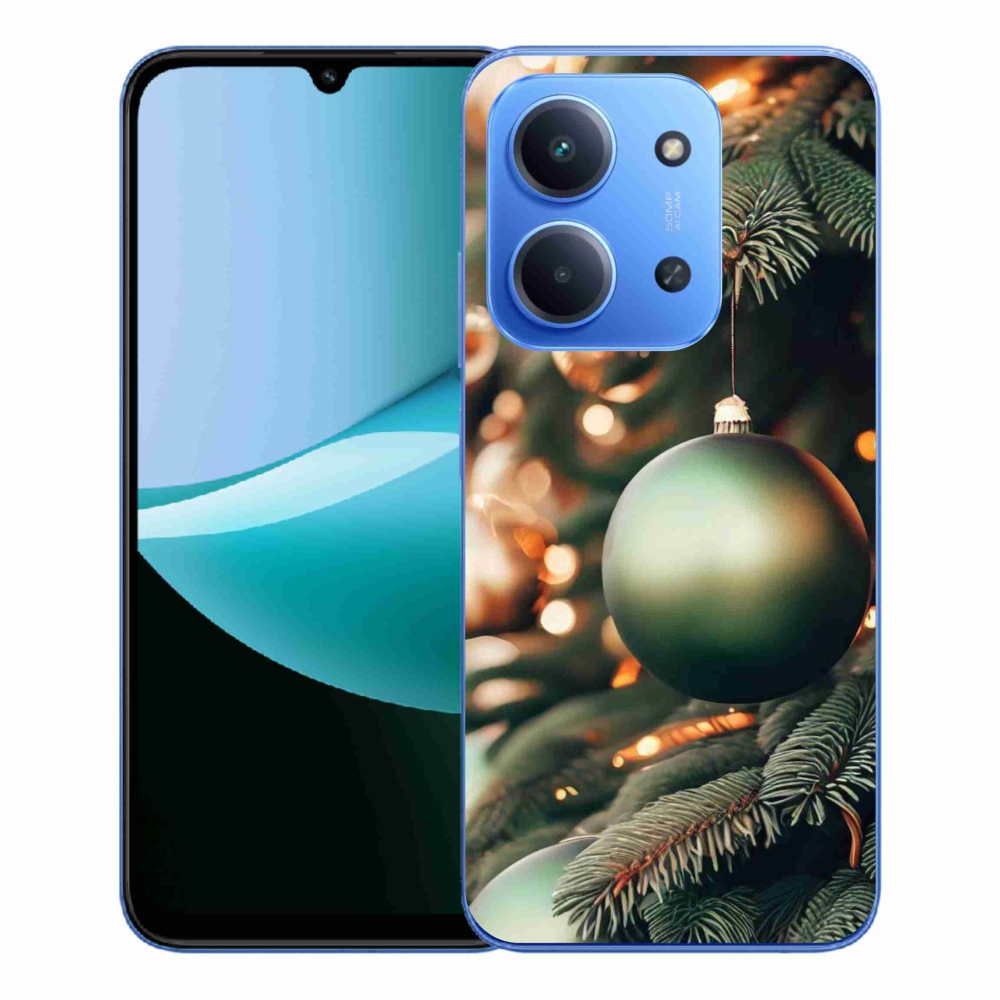 Gélový kryt mmCase na Xiaomi Redmi 15C 4G/5G (173mm) - vianočné ozdoby 1