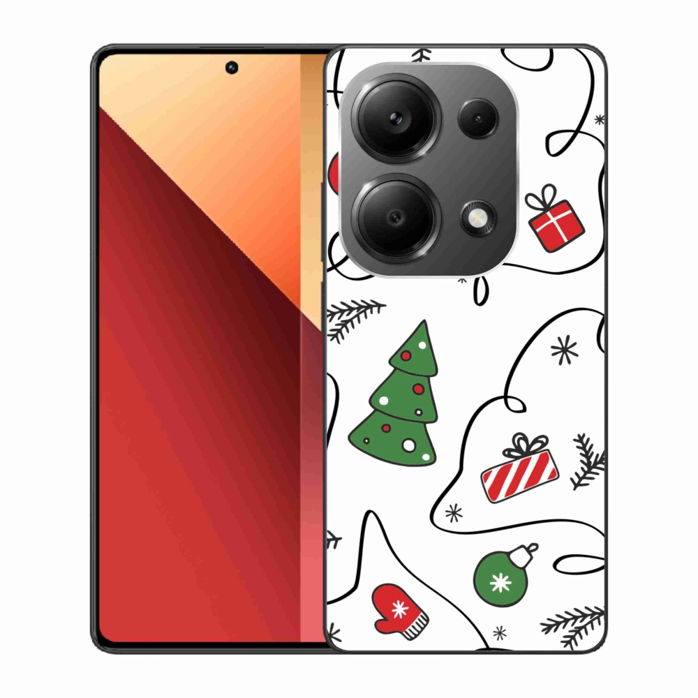 Gélový kryt mmCase na Xiaomi Redmi Note 13 Pro 4G/Poco M6 Pro - vianočné motívy