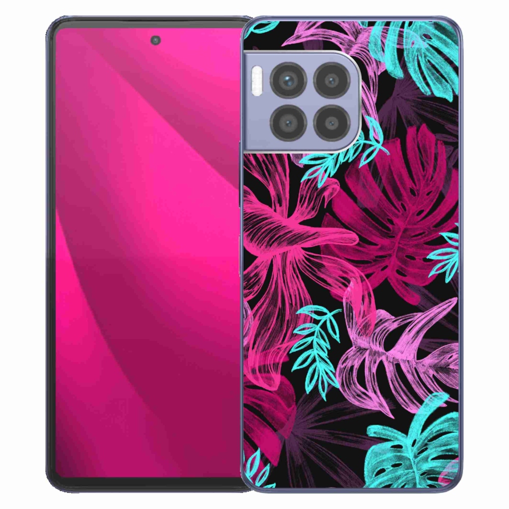 Gélový kryt mmCase na T-Mobile T Phone 2 Pro - kvety 1