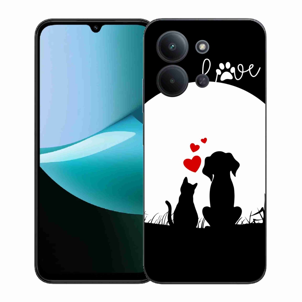 Gélový kryt mmCase na Xiaomi Redmi 15C 4G (171mm)/Poco C85 4G (171mm) - zvieracia láska