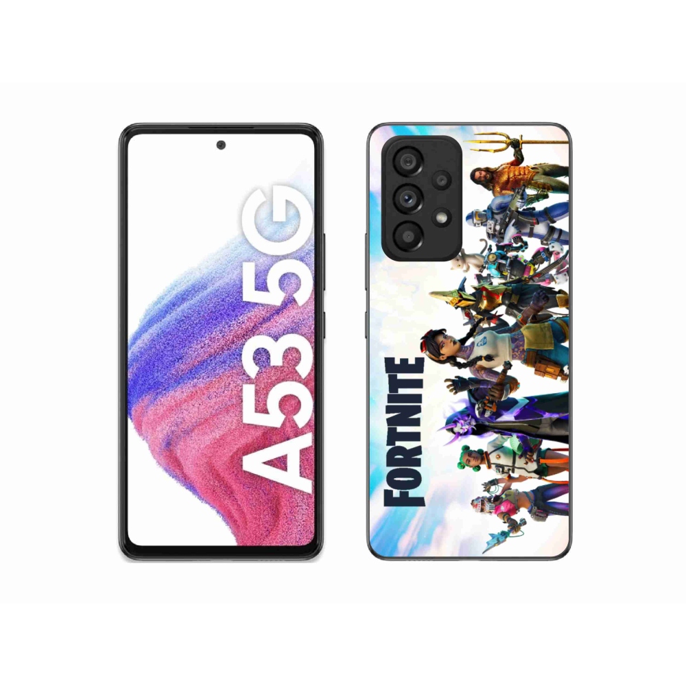 Gélový kryt mmCase na Samsung Galaxy A53 5G - fortnite