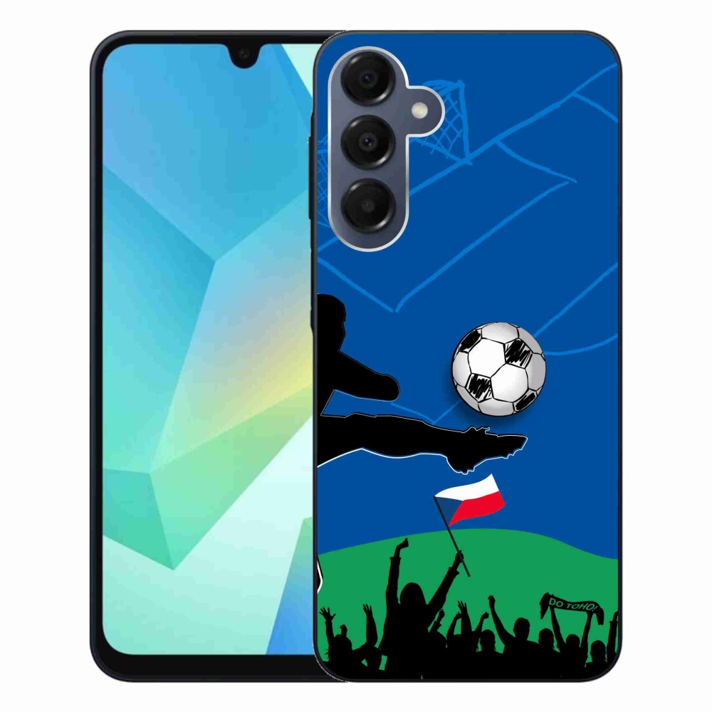 Gélový kryt mmCase na Samsung Galaxy A16 4G/5G - fanúšikovia futbalu