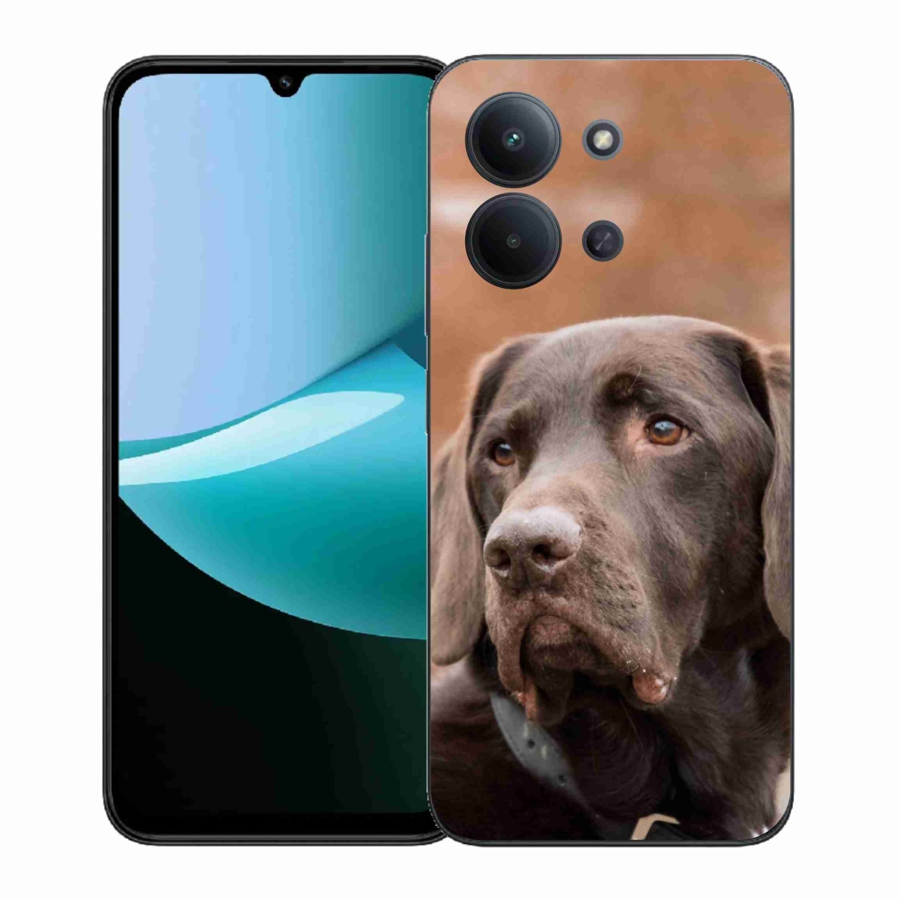 Gélový kryt mmCase na Xiaomi Redmi 15C 4G (171mm)/Poco C85 4G (171mm) - hnedý labrador