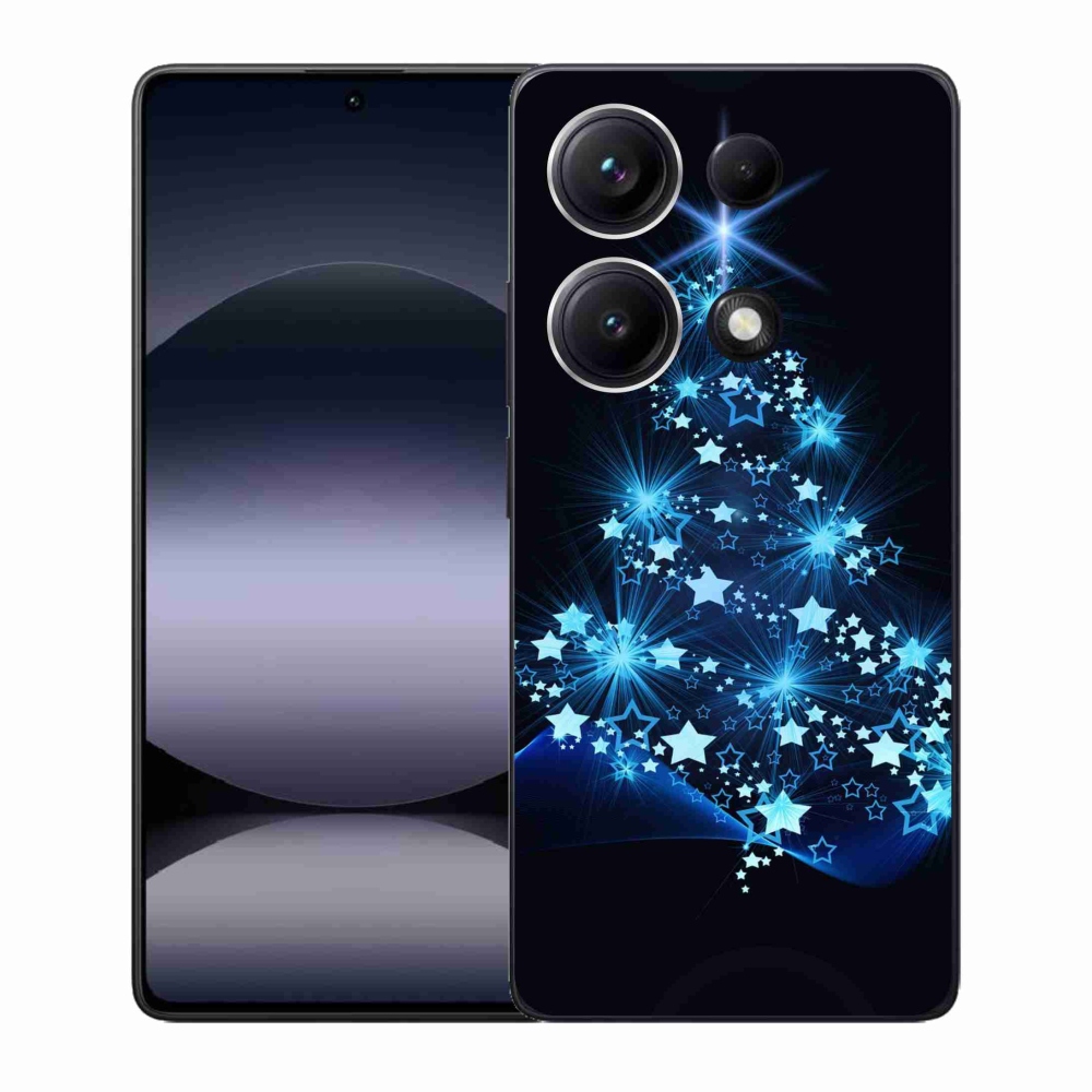 Gélový kryt mmCase na Xiaomi Redmi Note 14S - vianočný stromček