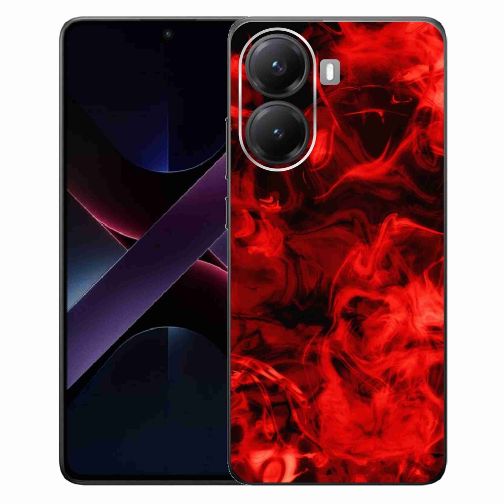 Gélový kryt mmCase na Xiaomi Poco X7 Pro 5G - abstraktný vzor 11