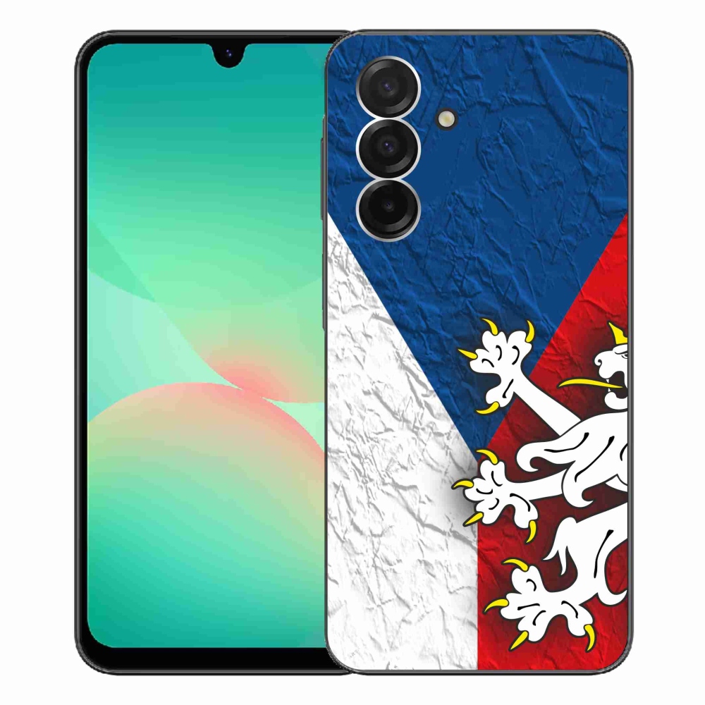 Gélový kryt mmCase na Samsung Galaxy A26 5G - česká vlajka 1