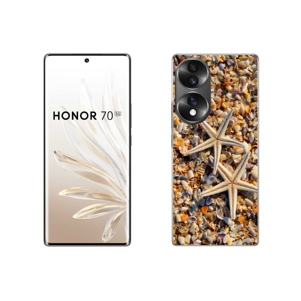 Gélový kryt mmCase na Honor 70 - morské hviezdice