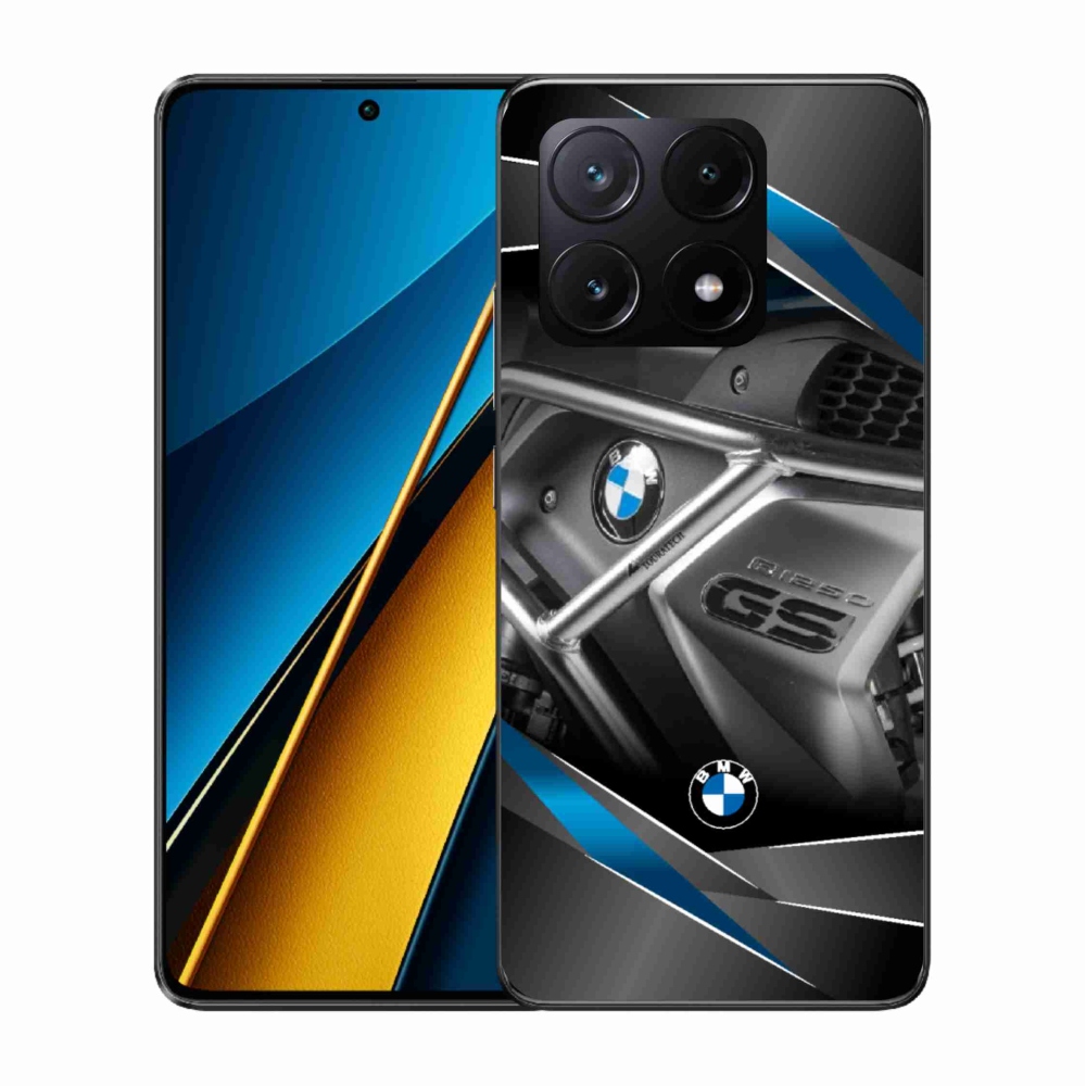 Gélový kryt mmCase na Xiaomi Poco X6 Pro 5G - motorka bmw