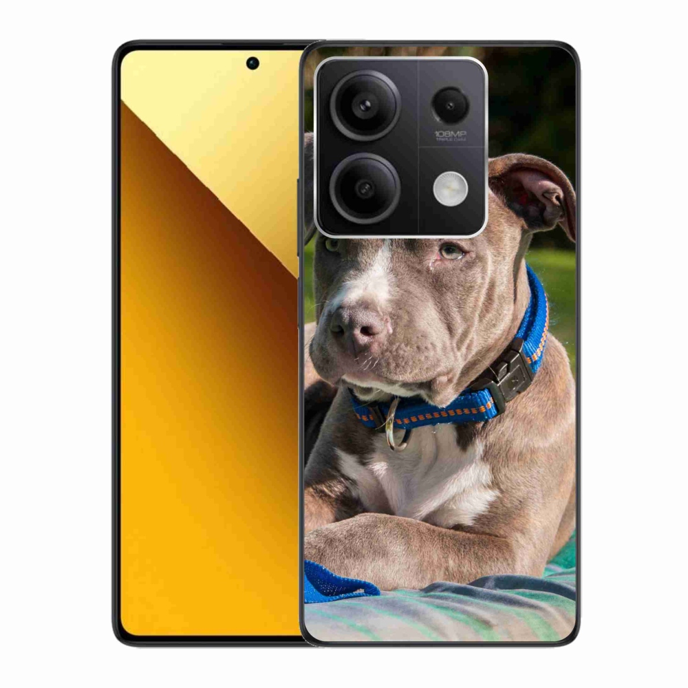 Gélový kryt mmCase na Xiaomi Redmi Note 13 5G - pitbull