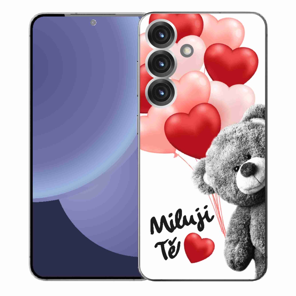 Gélový kryt mmCase na Samsung Galaxy S25+ - milujem Ťa