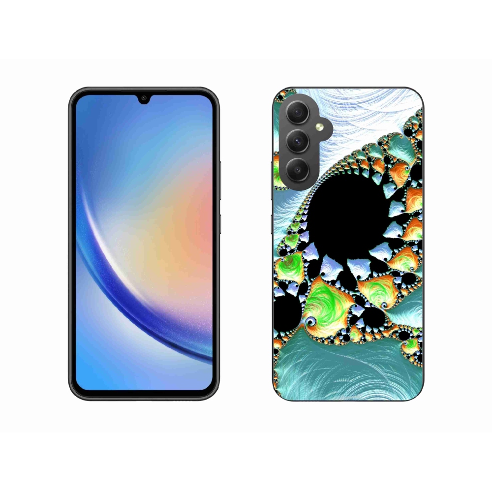 Gélový kryt mmCase na Samsung Galaxy A34 5G - abstraktný motív 21