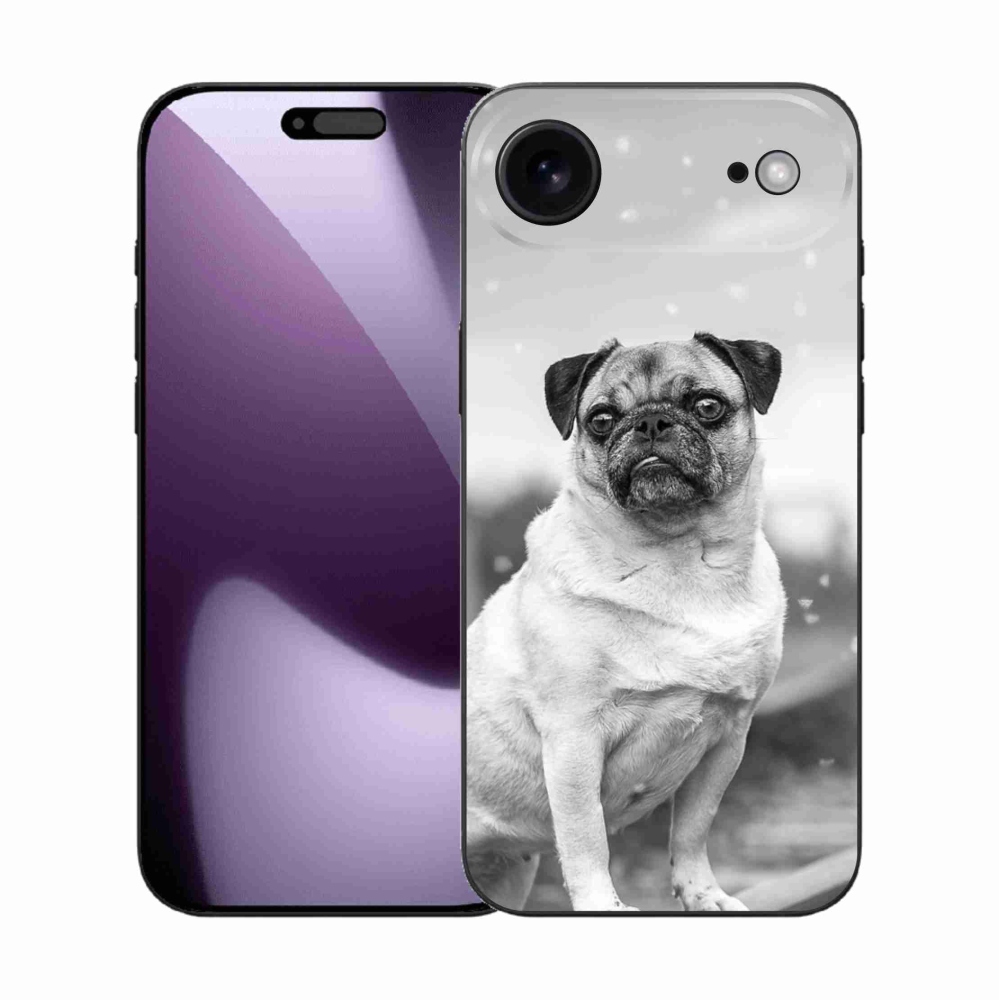 Gélový kryt mmCase na iPhone 17 Air - mops