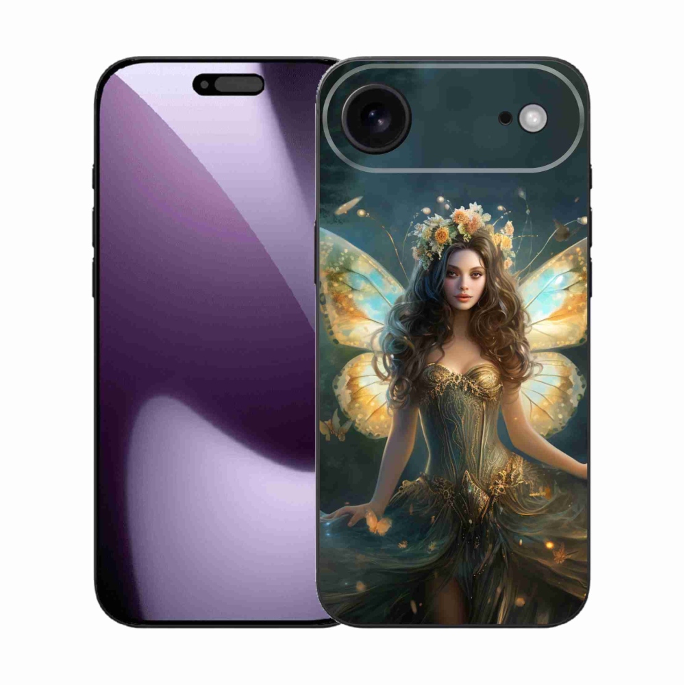 Gélový kryt mmCase na iPhone 17 Air - motýlia žena