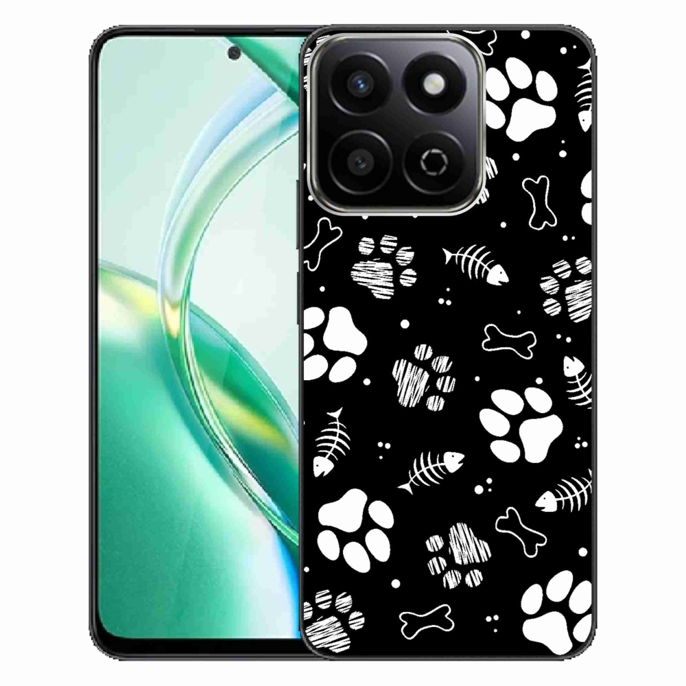 Gélový kryt mmCase na Honor 200 Smart 5G - psie labky