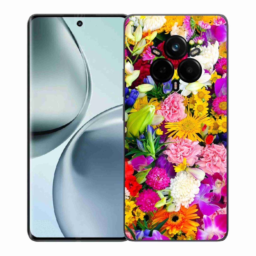 Gélový kryt mmCase na Realme 14 Pro 5G - kvety 12