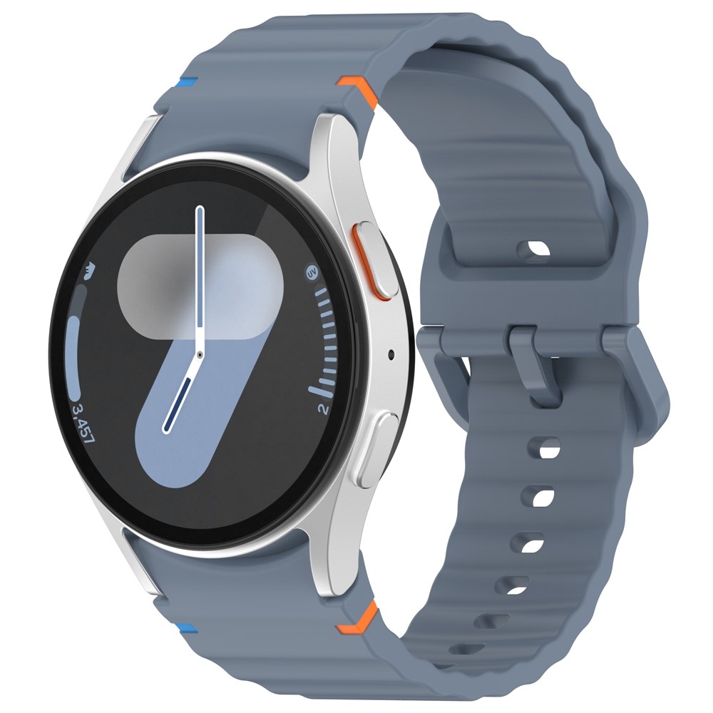 Various silikónový remienok na Samsung Galaxy Watch FE/Watch7 44mm/40mm - modrý