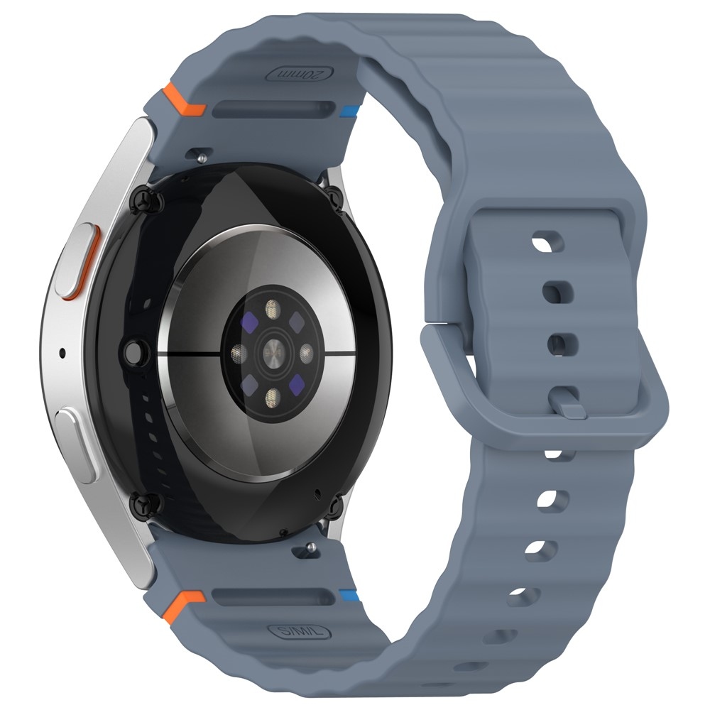 Various silikónový remienok na Samsung Galaxy Watch FE/Watch7 44mm/40mm - modrý