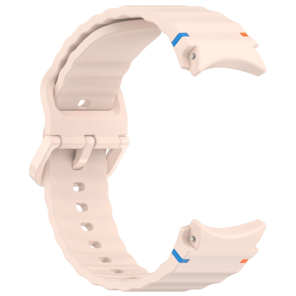 Various silikónový remienok na Samsung Galaxy Watch FE/Watch7 44mm/40mm - ružový