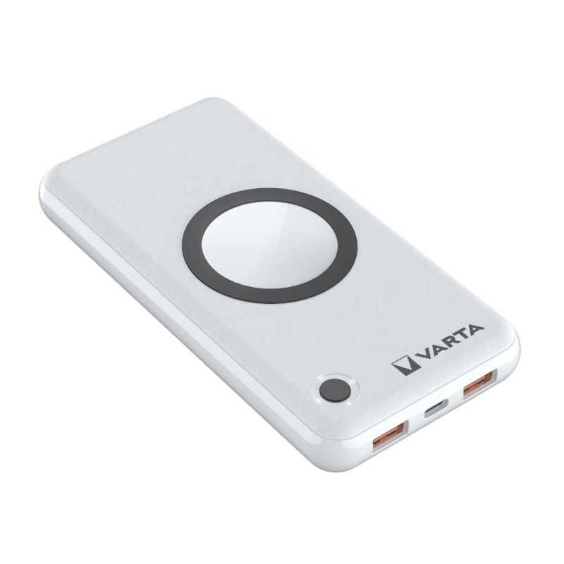 VARTA Portable Bezdrôtová Powerbanka 15000mAh Silver