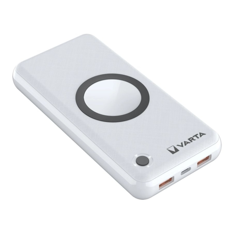 VARTA Portable Bezdrôtová Powerbanka 20000mAh Silver