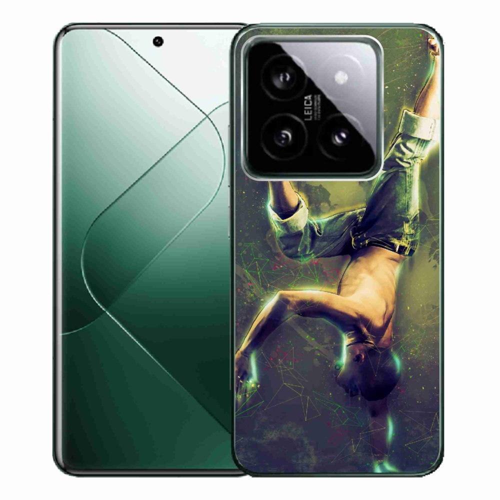 Gélový kryt mmCase na Xiaomi 14 Pro - breakdance