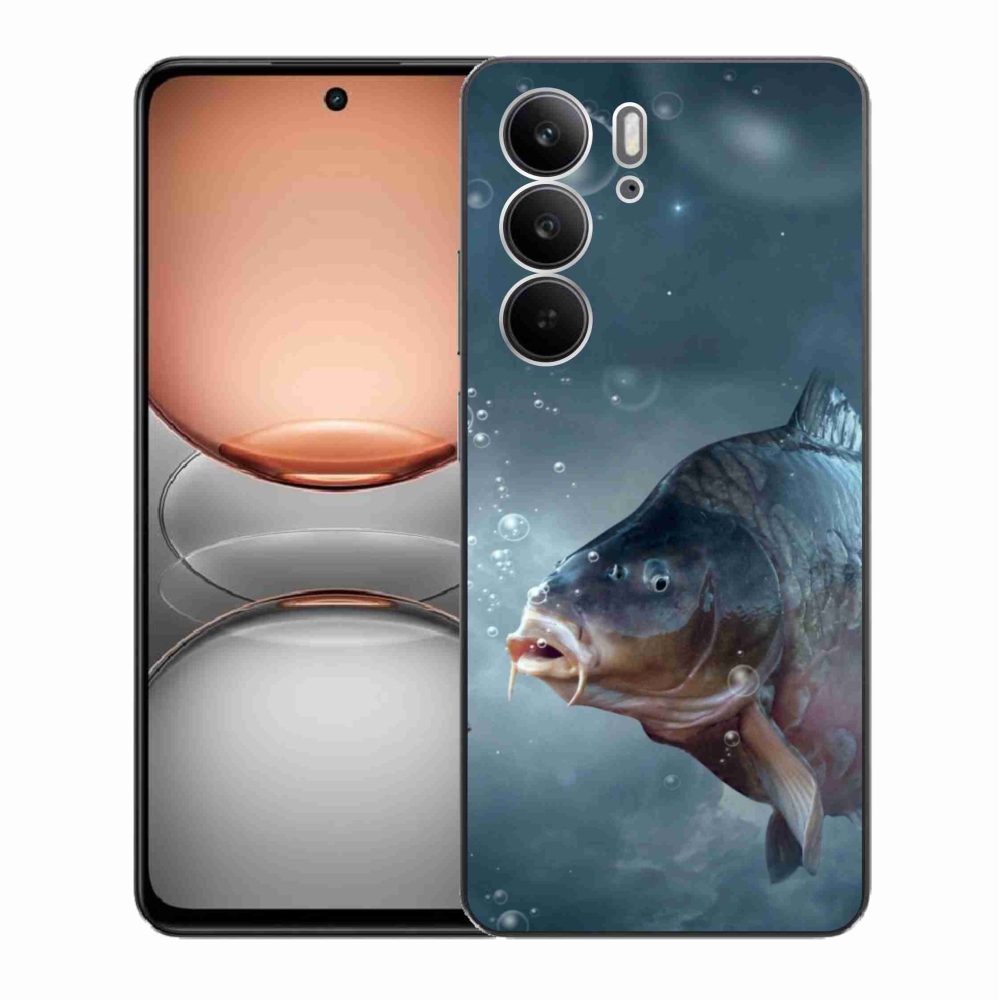 Gélový kryt mmCase na Realme C75 - kapor a bublinky