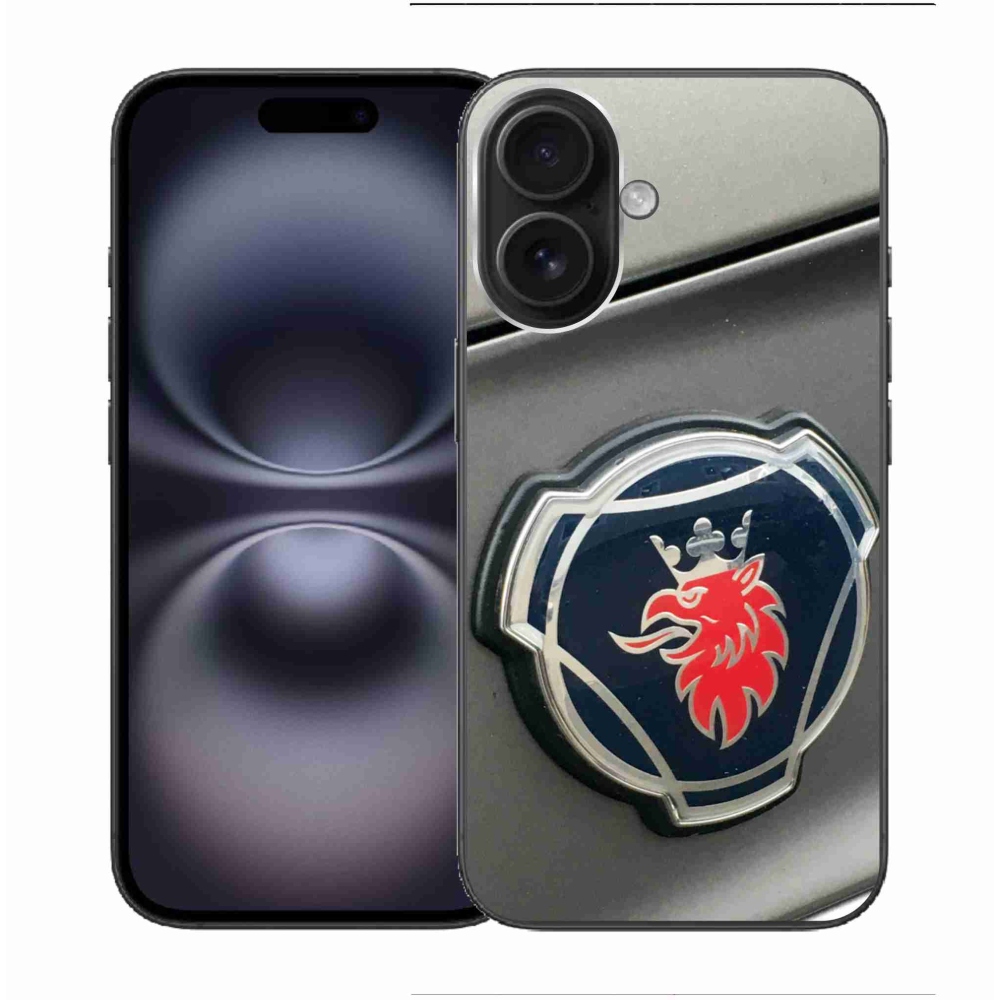 Gélový kryt mmCase na iPhone 16 - znak 2