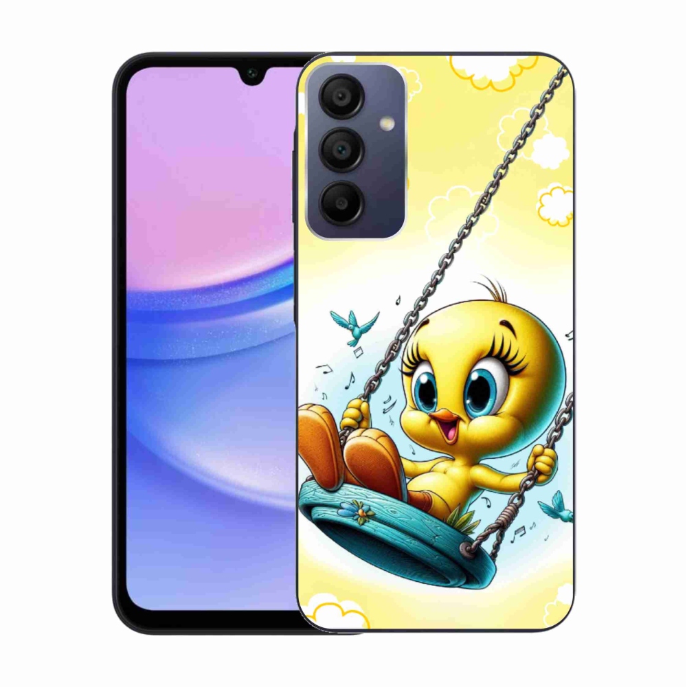 Gélový kryt mmCase na Samsung Galaxy A15 4G/5G - tweety