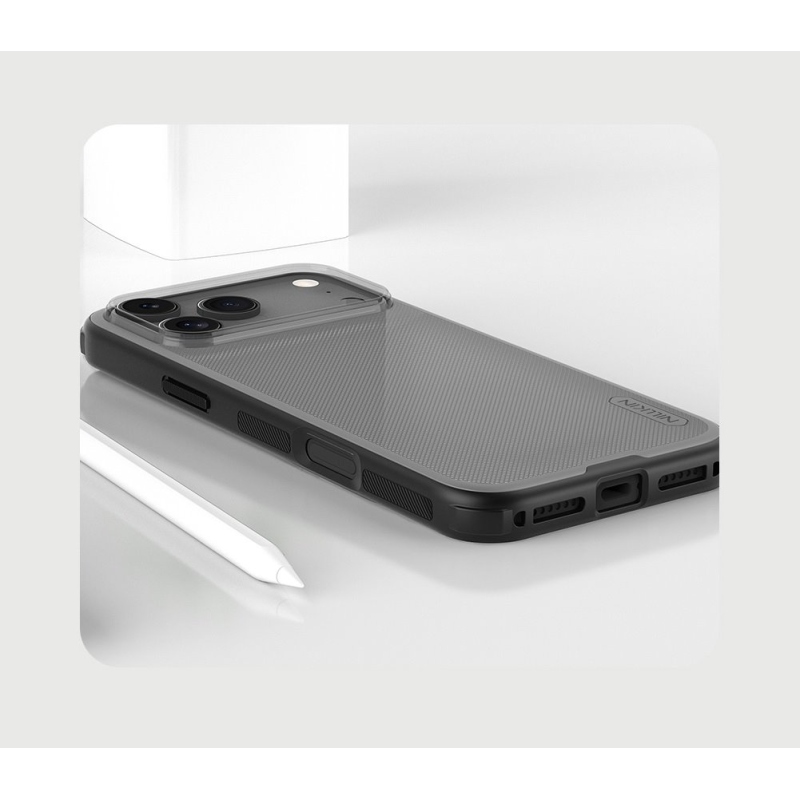 Nillkin Super Frosted PRO Zadný kryt pre Apple iPhone 17 Pro Max Transparent Black