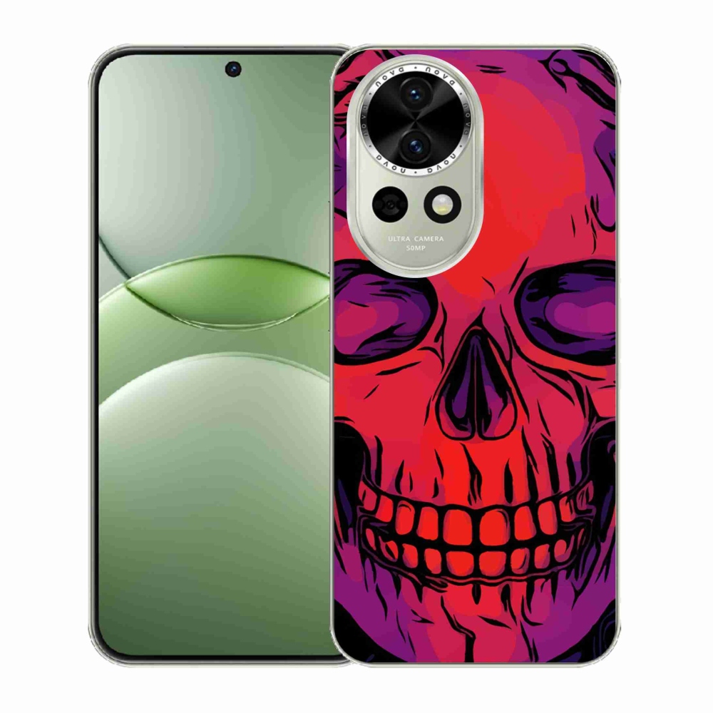 Gélový kryt mmCase na Huawei Nova 13 5G - lebka