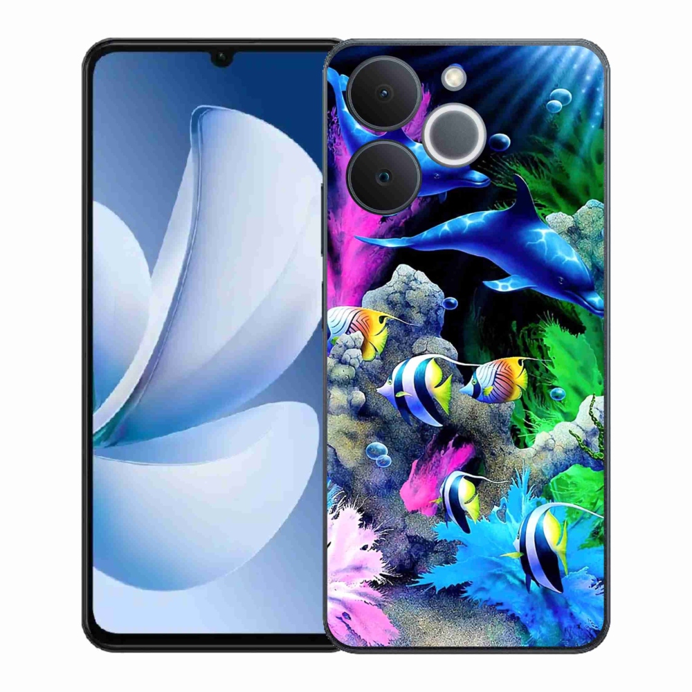 Gélový kryt mmCase na Realme Note 70T - morský svet
