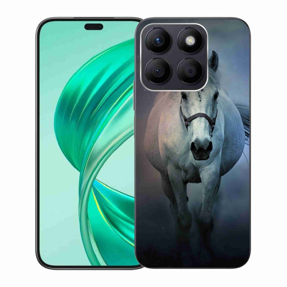 Gélový obal mmCase na Honor X8b - bežiaci biely kôň