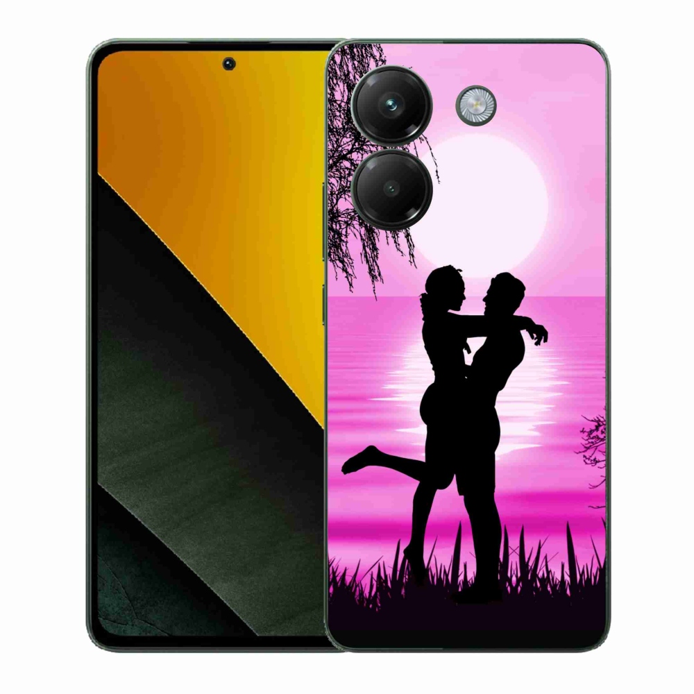 Gélový kryt mmCase na Xiaomi Poco M7 Pro 5G - západ slnka
