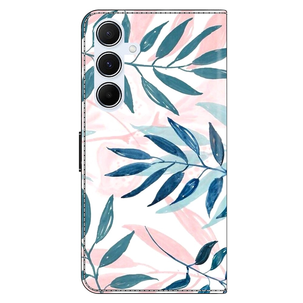Firmly knižkové púzdro na Samsung Galaxy A17 5G/A26 5G - kreslené kvety