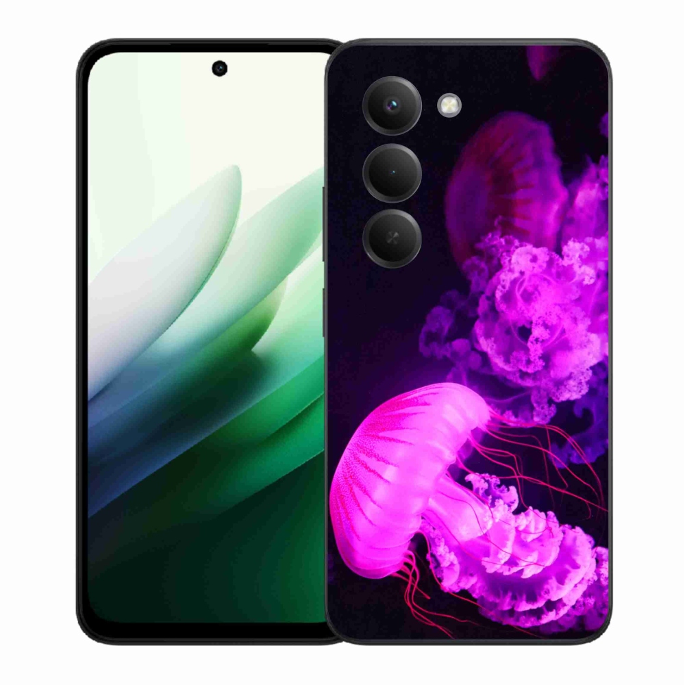 Gélový kryt mmCase na Xiaomi Redmi 15 5G (169mm) - medúza 1